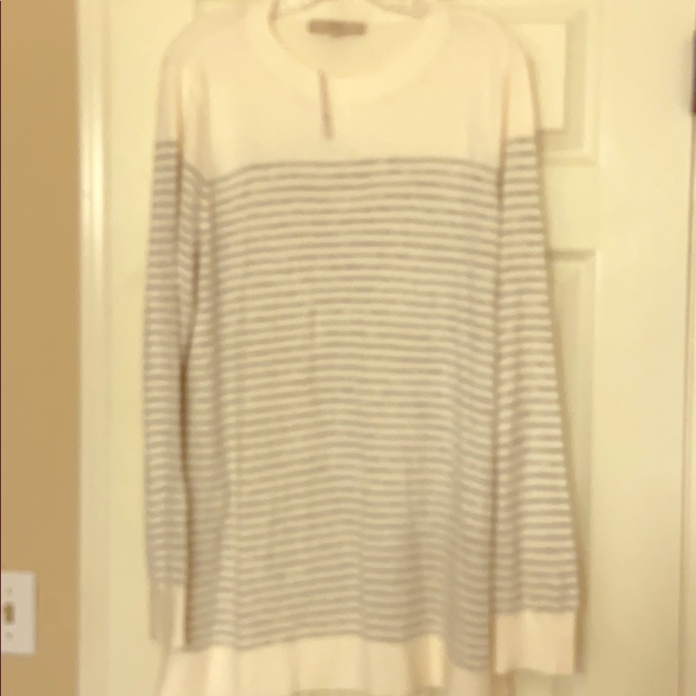 NWT Loft striped sweater XL